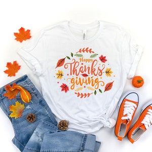 Happy Thanksgiving Shirt,Thanksgiving Vacation Shirt, Family Thanksgiving Shirt, Thanksgiving Food Shirt, Thanksgiving Dinner Shirt