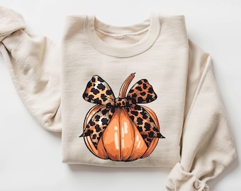 Leopard Pumpkin Sweatshirt,Leopard Print Pumpkin Sweatshirt,Halloween Sweater,Halloween Pumpkin Sweatshirt,Cute Fall Sweatshirt,Thanksgiving