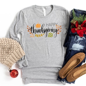 Happy Thanksgiving Shirt, Pumpkin Tee,Thanksgiving Family Shirt,Thanksgiving Matching,Fall  Truck Shirt,Fall Shirt,Pumpkin Truck