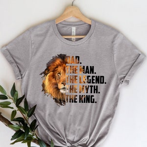 Dad the man the legend the myth the king watercolor Shirt,New Dad Shirt,Dad Shirt,Daddy Shirt,Father&#39;s Day Shirt,Best Dad shirt,Gift for Dad