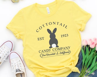 Cottontail Candy Company Easter Shirt,Easter Shirt For Woman,Carrot Shirt,Easter Shirt,Easter Family Shirt,Easter Day,Easter Matching Shirt