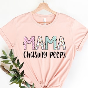 Mama Chasing Shirt,Easter Gift For Mom,Easter Womens Sweathirt,Mama Bunny T-Shirt,Easter Mom Shirt,Mama Bunny Easter Sweatshirt