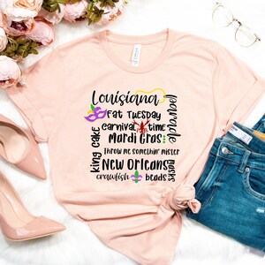 New Orleans Shirt,Mardi Gras Shirt,fleur de lis Shirt, Fat Tuesday Shirt,Flower de luce Shirt,Louisiana Shirt,Womens Mardi Gras Shirt