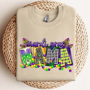 Mama Mardi Gras Sweatshirt Hoodie, Mardi Gras Shirt, This Girl Needs A Drink, Mardi Grass Festival Shirt, New Orleans Shirt