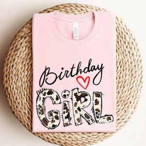Birthday Shirt,Birthday Shirt For Women,Birthday Girl Shirt,It&#39;s My Birthday Shirt,Birthday Party Shirt,Western Cow Birthday Girl Shirt