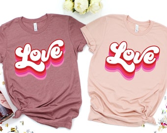 Retro Valentine Day Shirt,Valentines Day Shirts, Valentine,Retro Love,Valentine Love, Valentine Retro Heart Shirt,Valentines Day Gift