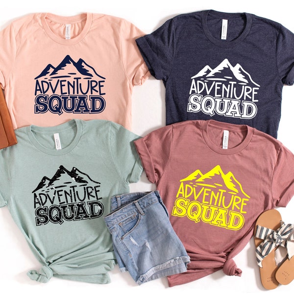 Adventure Squad Shirt,Mountain Shirt,Outdoor Shirt,Explore Mountains Shirt,Hiking Shirt,Hike Shirt,Adventure Shirt,Adventure Buddies Shirt