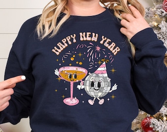 Cheers To The New Year Shirt,2023 Happy New Year Sweatshirt,Happy New Year Shirt, New Years Shirt, 2023 Christmas, Happy New Year Shirt