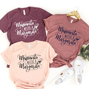 Mamacita Needs a Margarita, Cinco De Mayo Shirt, Margarita Shirt, Fiesta Shirt, Fiesta Bachelorette, Mom Shirt, Funny Mom Shirt