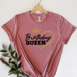 Birthday Queen Shirt,Birthday Tee,Birthday Party Shirt,Birthday gift,Birthday Gift Shirt,Its My Birthday Shirt,Queen Birthday,Birthday girl