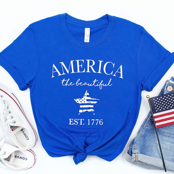 4th of July America The Beautiful Shirt,Freedom Shirt,Fourth Of July Shirt,Patriotic Shirt,Independence Day Shirts,Patriotic Family Shirts