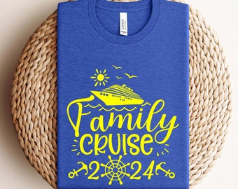 Cruise Squad, Family Cruise Shirts, Family Matching Vacation Shirts, 2024 Cruise Squad, Cruise 2024 Shirts, Matching Family Outfits