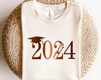 Class of 2024 Graduate Shirt,Graduate Shirts 2024,Class of 2024 Shirt,Woman Graduation Shirt,Girl Graduate Shirt,Graduation Gift For Woman