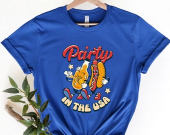 Retro Party in the USA Shirt,Party In The USA Shirt,4th of July Shirt,Independence Day Shirt,USA Patriotic Tee,4th of July Party Shirt