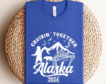 Alaska cruise 2024 Sweatshirt,Matching Cruise Shirts,Cruise 2024 Shirts,Matching Family Outfits,Besties Cruise Vacation Shirt,Sweatshirt