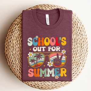 Schools Out For Summer Shirt, Happy Last Day Of School Shirt, Summer Holiday Shirt, End Of the School Year Shirt, Classmates Matching Shirt