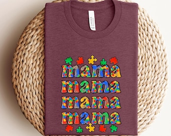 Autism Mama Shirt, Autism Awarenes Tee, Autism Mom TShirt, Autism Mom Gift, Special Ed Mom, Autism Mother Shirt, Autism Teacher Tee