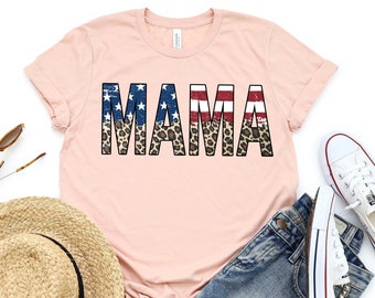 4th of July, American Mama Shirt, 4th of July Mama Shirt, Freedom Shirt, Fourth Of July Shirt, Patriotic Shirt, Independence Day Shirts