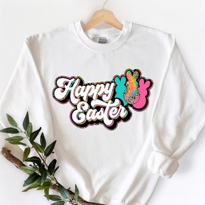 Happy Easter Shirt, Happy Easter Bunny Shirt, Happy Easter Bunny Ears Shirt, Bunny Ears Shirt, Happy Easter, Easter Matching Shirt