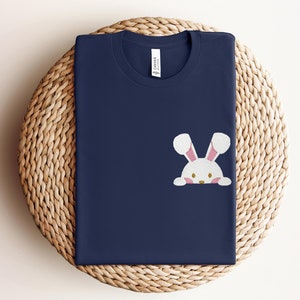 Happy Easter Embroidered Shirt,Bunny Sweat,Embroidery Sweatshirt,Easter Sweat,Easter Gift,Happy Easter Embroidery Sweatshirt