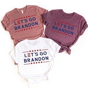 Let&#39;s Go Brandon Shirt,Republican Shirt,Funny Joe Biden,Trump Election Tee,Anti Biden Shirt,Joe Biden Chant,Republican Gifts,FJB Shirt
