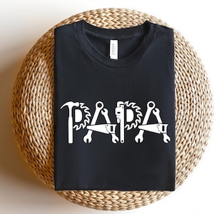 Divertente camicia di compleanno di papà, camicia Fixer of Things, camicia di strumenti di papà, camicia di papà, papà può aggiustarlo camicia della cassetta degli attrezzi, camicia della festa del papà, regalo per papà