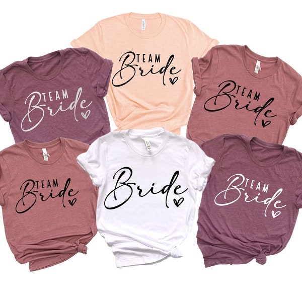 Team Bruid Shirts, Bruid Shirt, Vrijgezellenfeest Shirts, Bruidsmeisje Shirts, Bruidsmeisje Voorstel Gift, Bachelorette Shirts, Squad Shirt