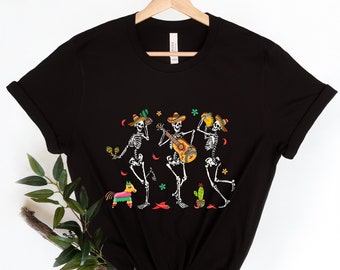 Mexican Skull Shirt,Mexican Shirt,Woman Fiesta Squad Shirt,Sombrero Hat Shirt,Fiesta Party Shirt,Mexican Party Shirt,Hispanic Party Shirt
