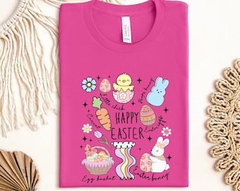 Happy Easter Day Shirt,Easter Day Shirts,Cute Easter Shirts,Easter Day Shirt for Woman, Easter Bunny Shirt,Easter Bunny Kids Shirt