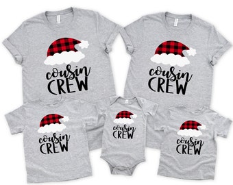 Cousin Crew Christmas Pajamas Snowflake 