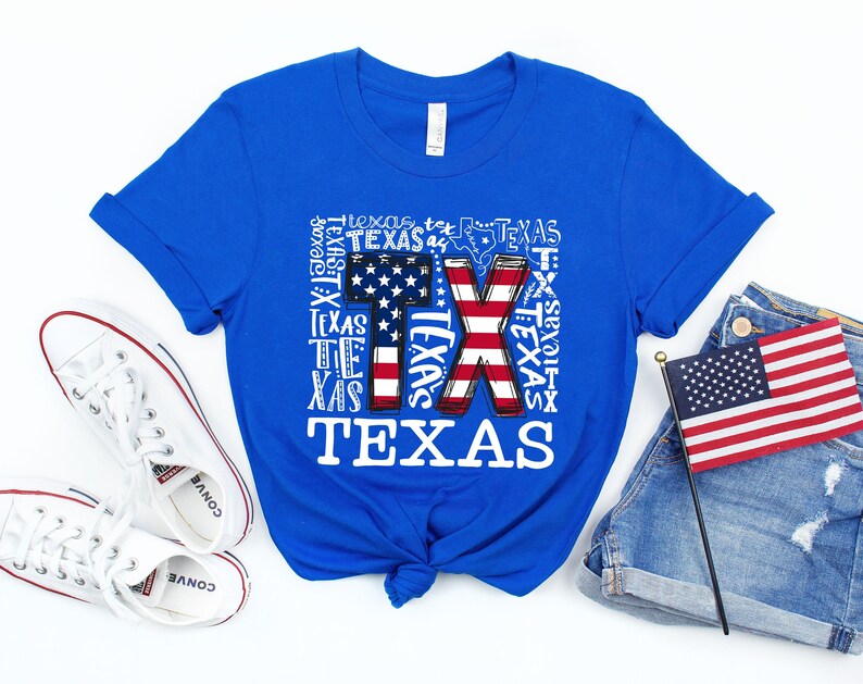 4th of July Texas Flag Shirt,Freedom Shirt,Fourth Of July Shirt,Patriotic Shirt,Independence Day Shirts,Patriotic Family Shirts,Memorial Day image 1