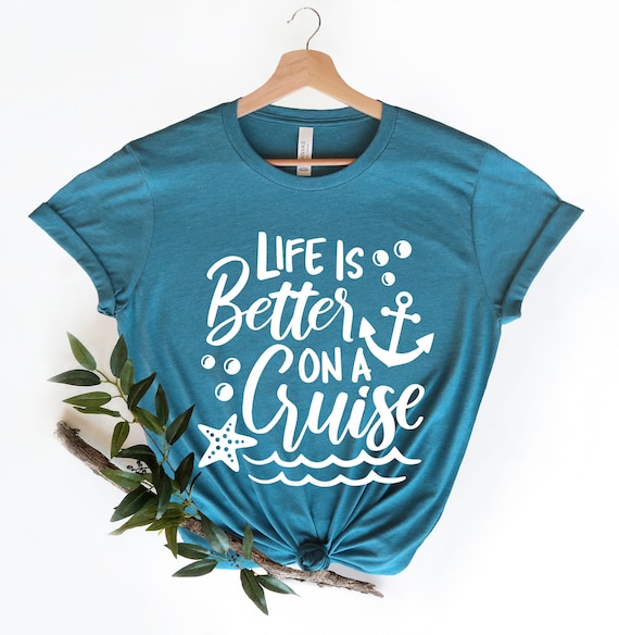 Tee,family Friend Vacation Shirt,cruise Cruise Shirt,cruise Cruise Life Better is on T-shirt,cruise Shirt Shirt,summer - Life Matching Etsy Squad a