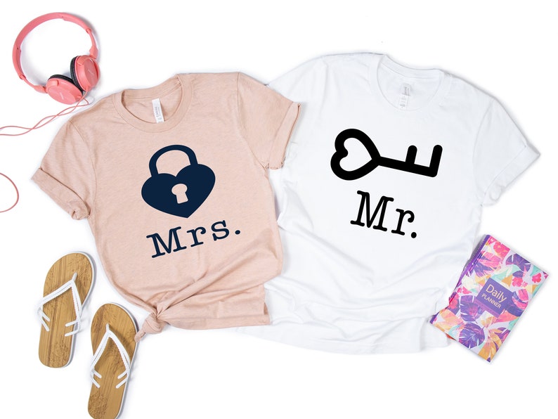 Lock and Key Couple Shirt,his & Hers, Matching Shirts, Wedding Gift ...