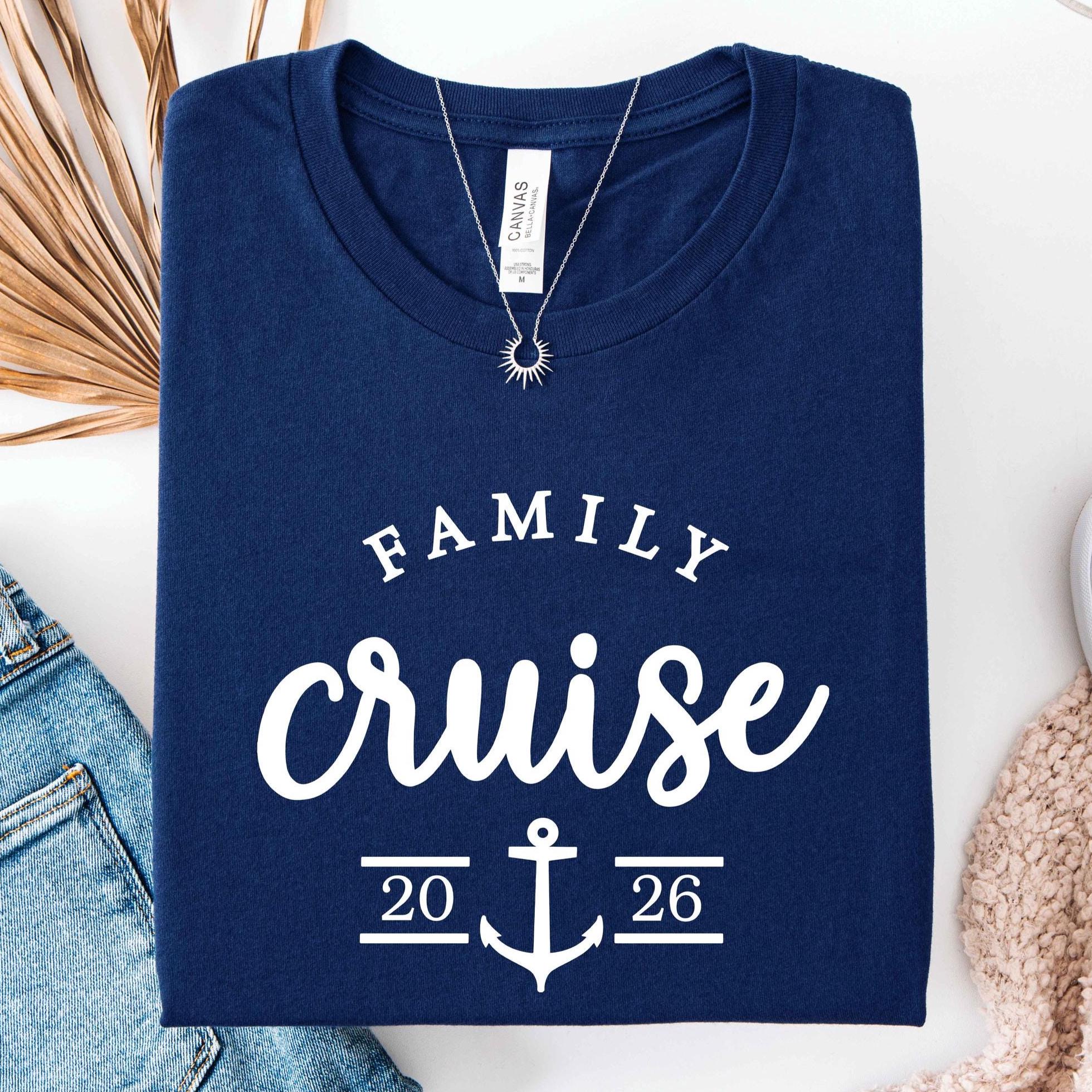 Family Cruise 2026 Shirts, Adults Kids Family Cruise T-shirt