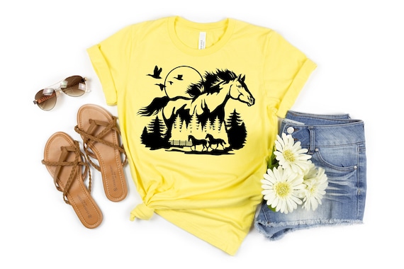 Horse Lover Shirt,Gift For Her,Country Shirt,Gift For Horse Lovers,Animal Lover Shirt,Horse Shirt,Farm Shirt,Gift for Women,Mom Gift