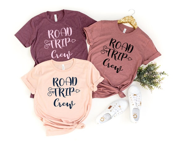Road Trip Crew Shirt, Vacation Shirt, Adventure Shirt, Travel Shirt, Road Trip, Camping Shirt, Hiking Shirt, Road Trip Shirts, Family Shirts
