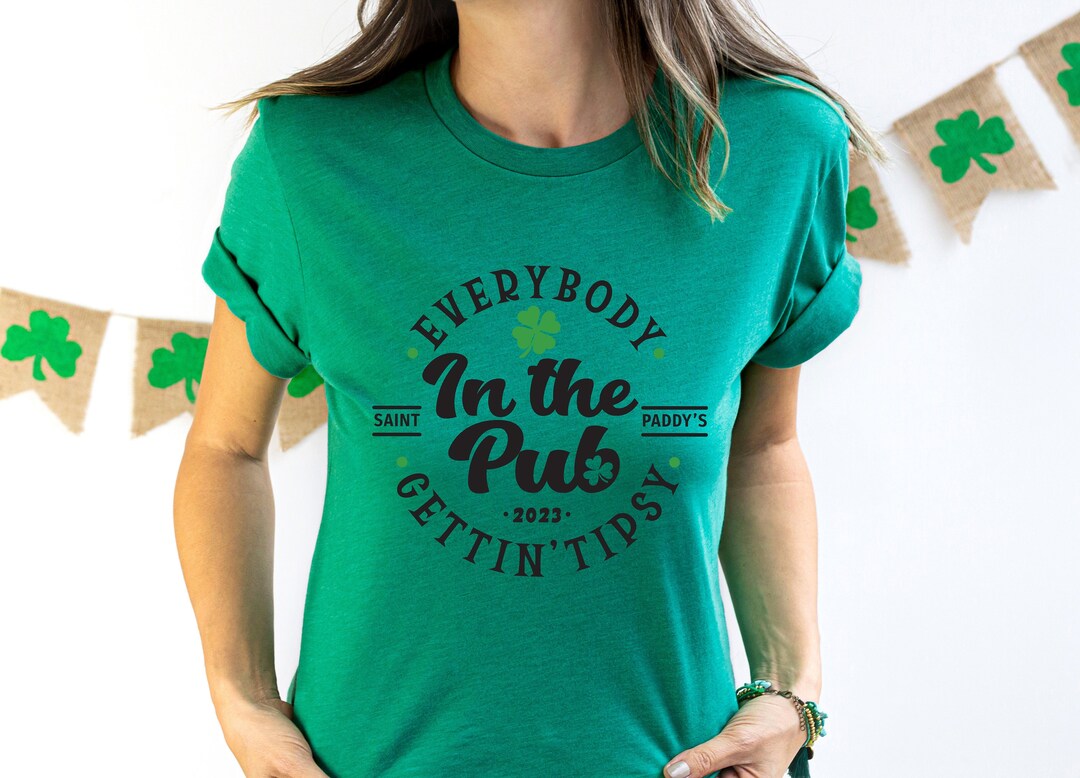 vintage shirt and st patricks day