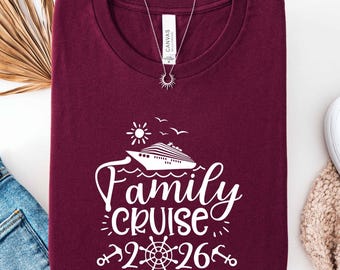 Cruise Squad, Family Cruise Shirts, Family Matching Vacation Shirts, 2026 Cruise Squad, Cruise 2026 Shirts, Matching Family Outfits