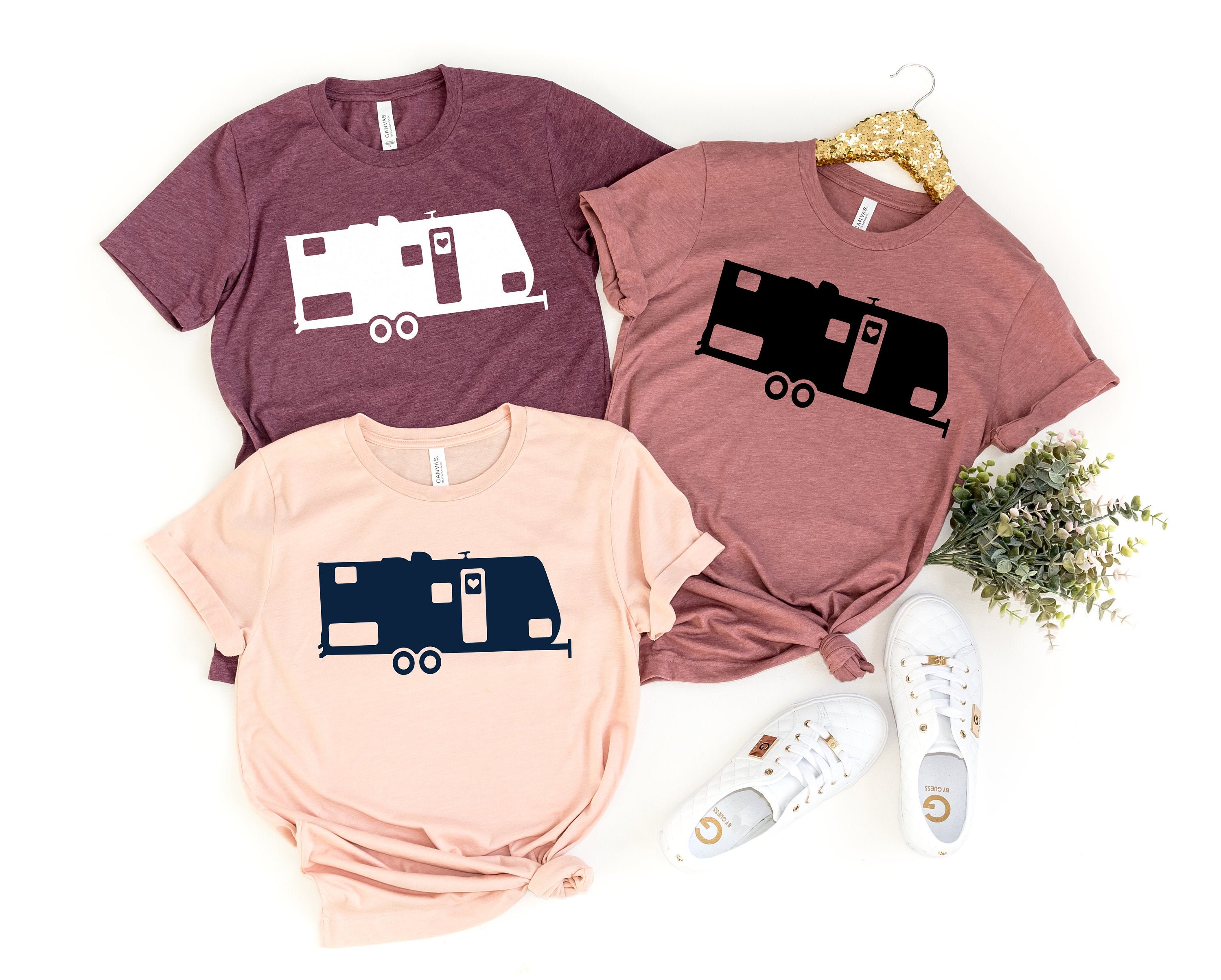Camiseta Sin Mangas De Autocaravana Retro - Diseño Vintage Para Amantes Del Camping Y Caravaning
