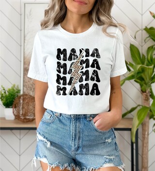 Babloo T-Shirt Donna Festa Della Mamma - Manica Corta, Scritta "Wonder Mom", Taglio Slim
