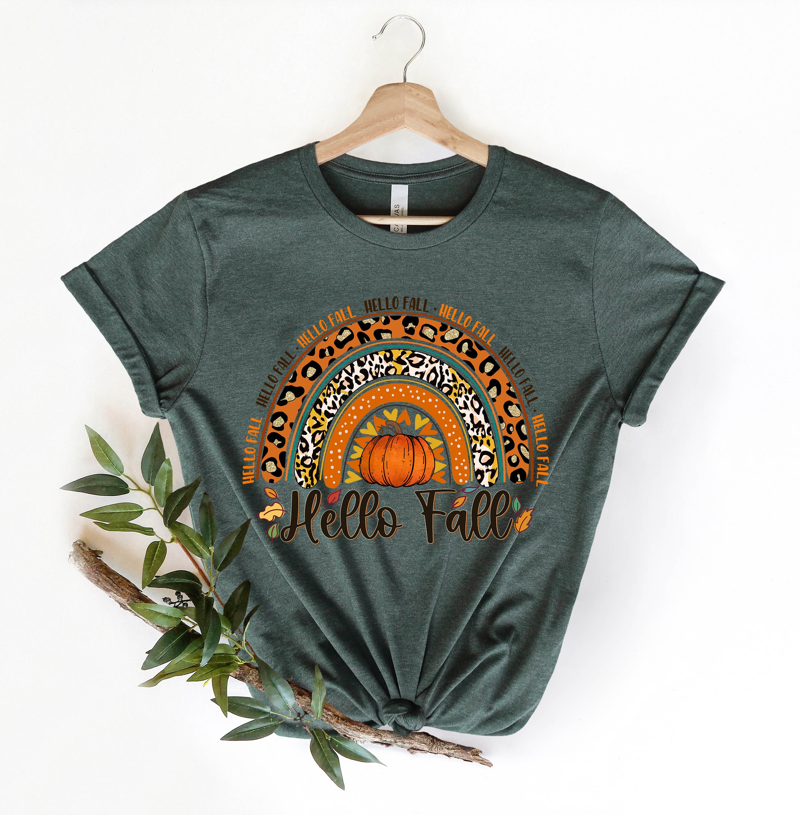 Discover fall rainbow Sweashirt,Its Fall Yall,Fall Sweatshirt for Women, Pumpkin Shirt, Fall Crewneck Womens Thanksgiving Shirt,Leopard Fall Shirt