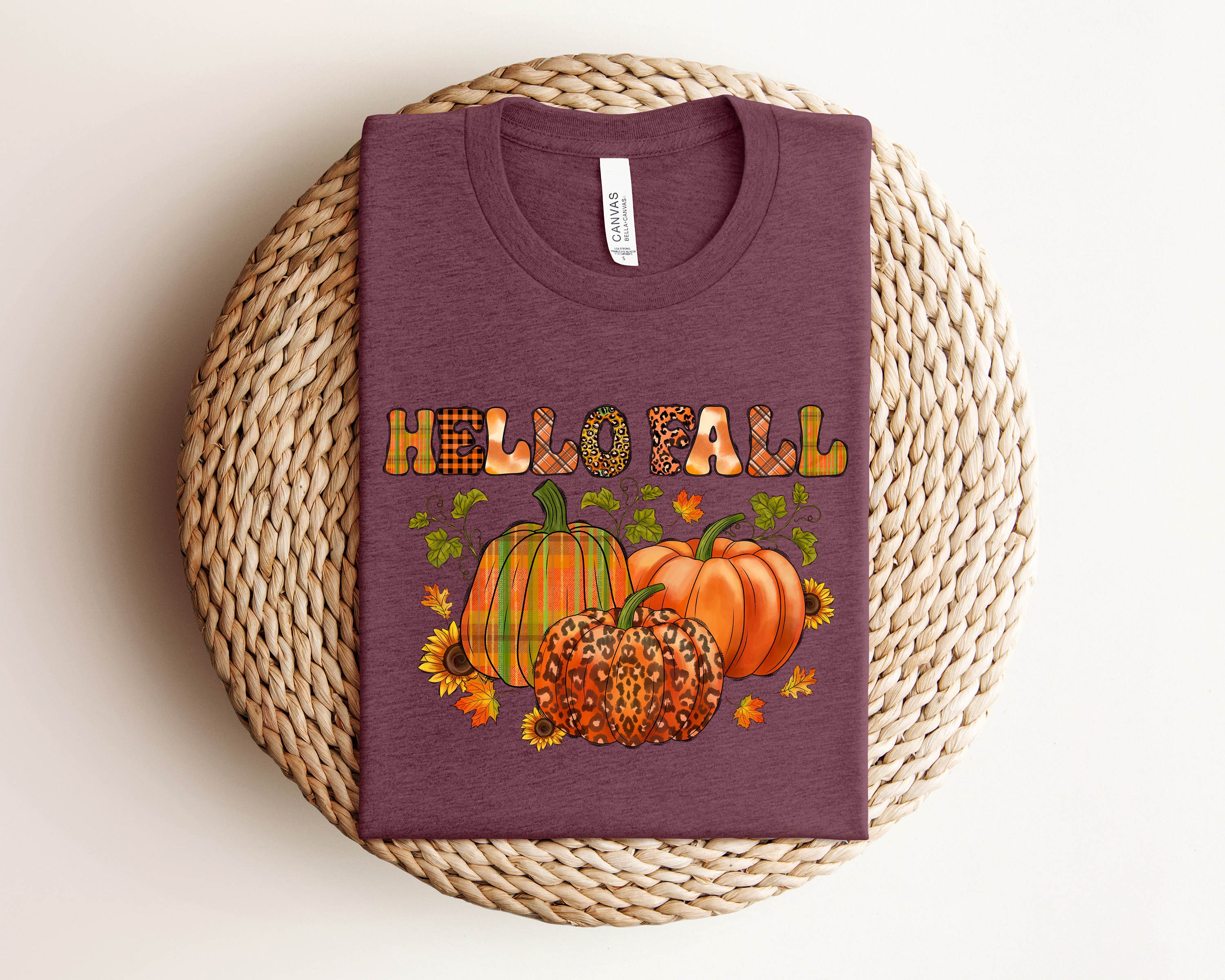 Discover Hello Fall Sweatshirt, Thanksgiving Sweater, Family Sweatshirt, Funny Thanksgiving Shirt, Women Fall Sweater, Cute Autumn Sweatshirt