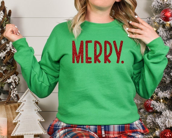 Christmas Sweatshirt,merry Christmas Sweatshirt,christmas Gift