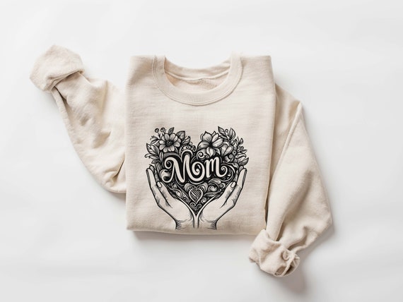 Blessed Mama Sweatshirt, Mom Life Shirt, Mother T-Shirt, Cute Mom Shirt, Cute Mom Gift, Mothers Day Gift, New Mom Gift
