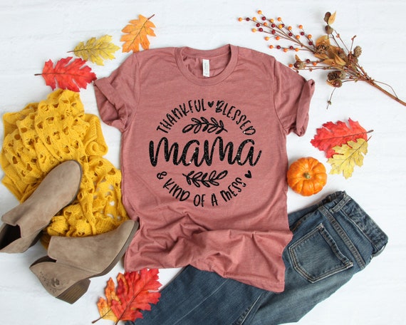 Womens Thanksgiving Mom Gift Blessed To Be Called Mama Turkey T-Shirt Womens Thanksgiving Mom Gift Blessed To Be Called Mama Turkey T-Shirt