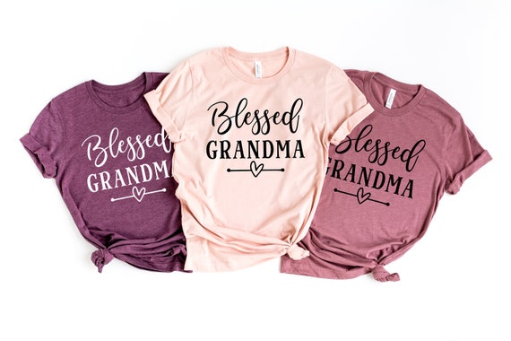 Blessed Grandma Shirt Mothers Day Gifts Cute Blessed Grandma Shirt Mothers Day Gifts Cute