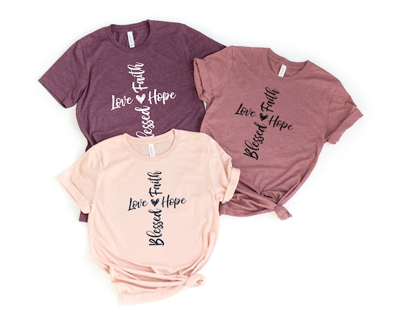 Blessed Shirt,Christian Shirt,Christian Quote Shirt,Faith Cross Shirt Shirt,Hope Shirt,Christian Shirt,Religious Shirt,Jesus Cross Shirt