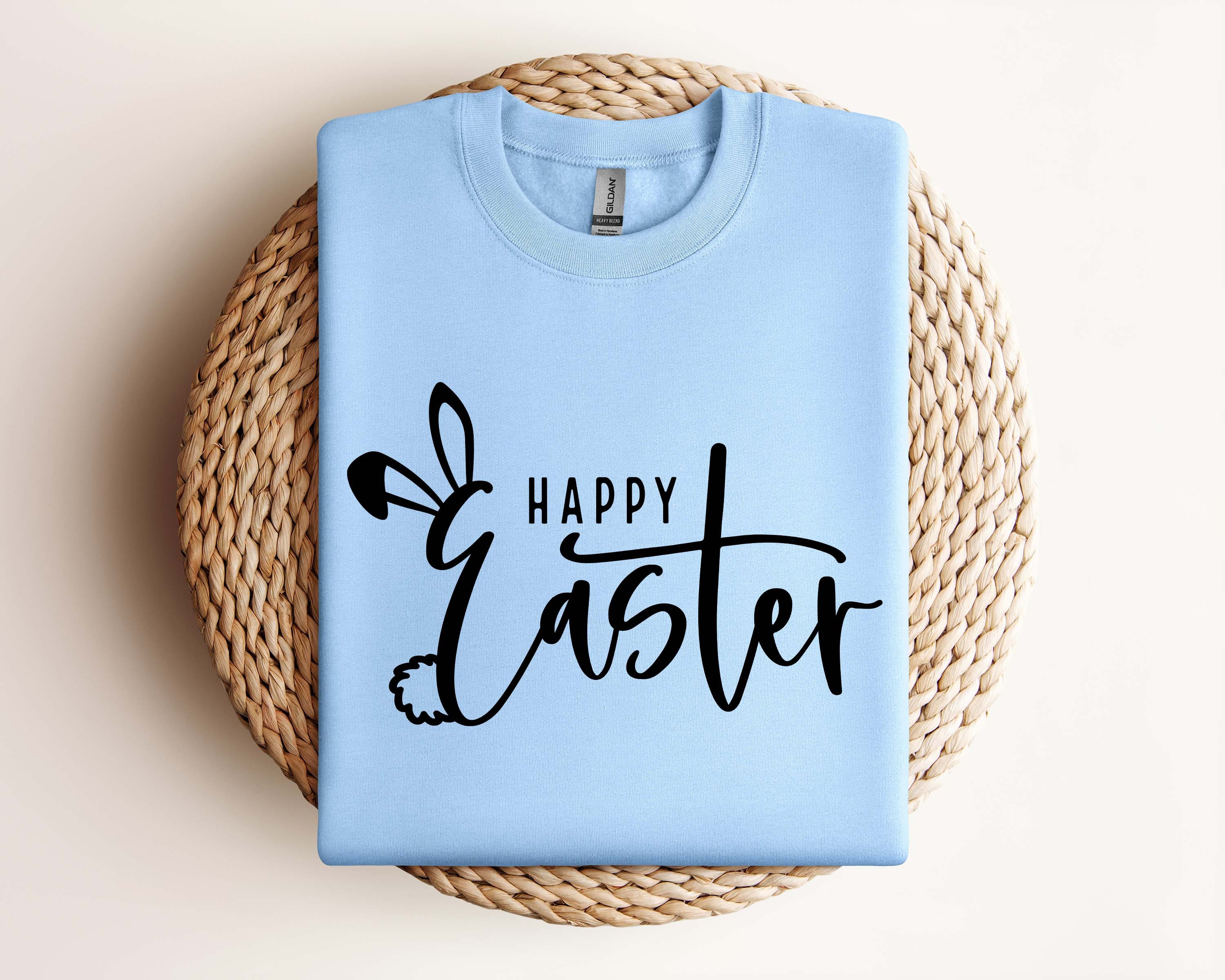 Happy Easter Sweatshirt *9 Colors (S-3X) main image 1