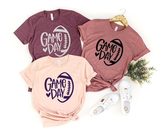 Retro Game Day Tee-Maroon Retro Game Day Tee-Maroon