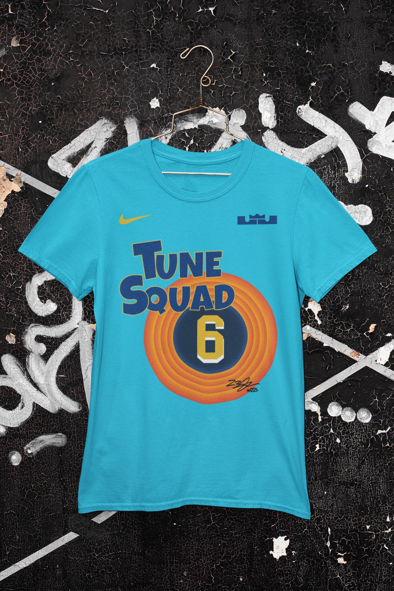 tune squad shirt lebron